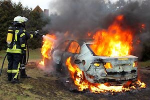Fahrzeugbrand an der Bremer Straße